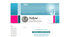 Desktop Screenshot of aidyne.com.ar